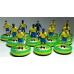 Subbuteo Andrew Table Soccer Brazil 1970 World Cup Winners on WSB Professional bases